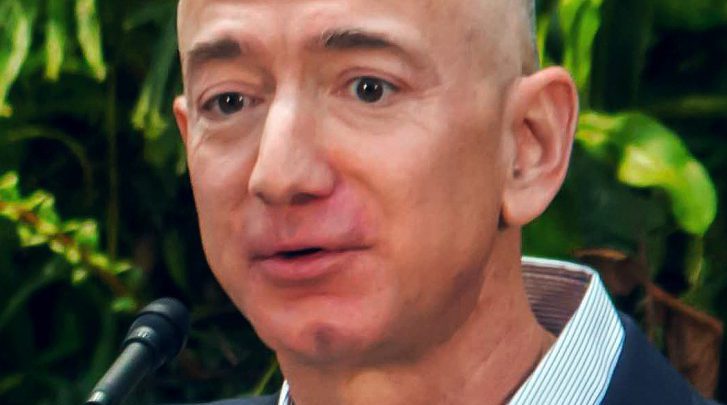 Jeff Bezos, amministratore delegato di Amazon. Foto Wikipedia