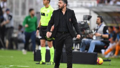 Gattuso, allenatore del Milan. Foto ANSA