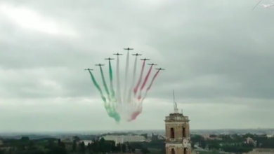 Video Frecce Tricolori Unità d'Italia