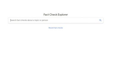 fact check explorer google fake news