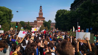 sciopero per il clima Fridays For Future Milano
