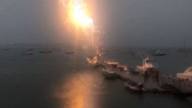 video fulmine barca vela boston