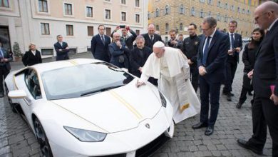 Papa Francesco, Lamborghini