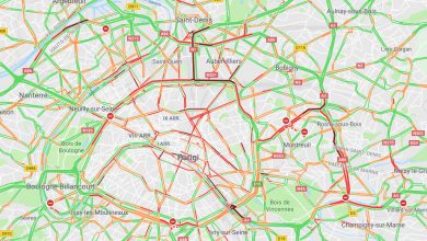 parigi sciopero coda google maps