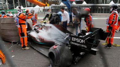 GP Messico Bottas incidente