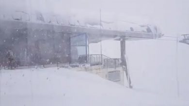 bufera di neve video austria