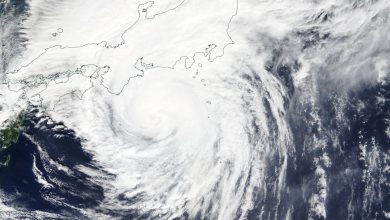 Giappone tifone